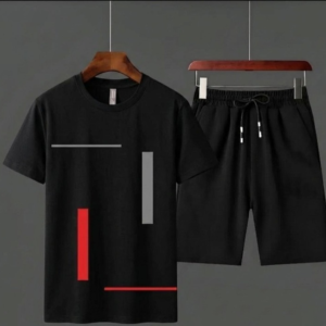 HY Boutique Men's Summer shirt & Shorts Tracksuit Set – Lightweight & Comfortable Casual Wear